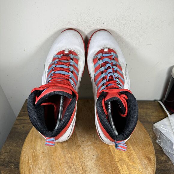 Air Jordan 10 Retro Chicago Shoes Mens Size 14 310805-114 OG Retro Basketball